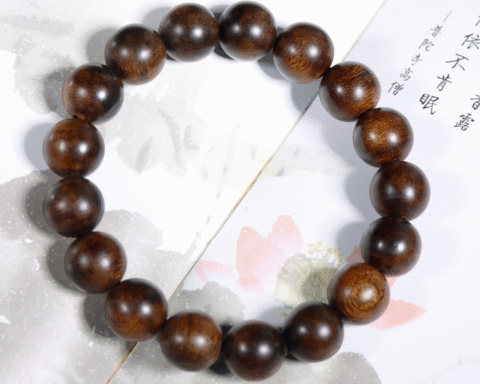 Agarwood Bead Bracelet