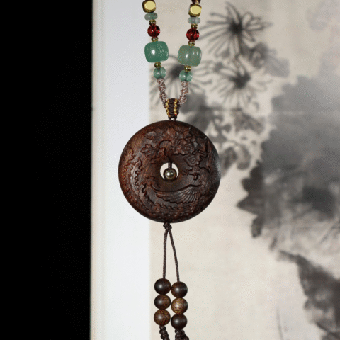 Phoenix Peace Knot Pendant